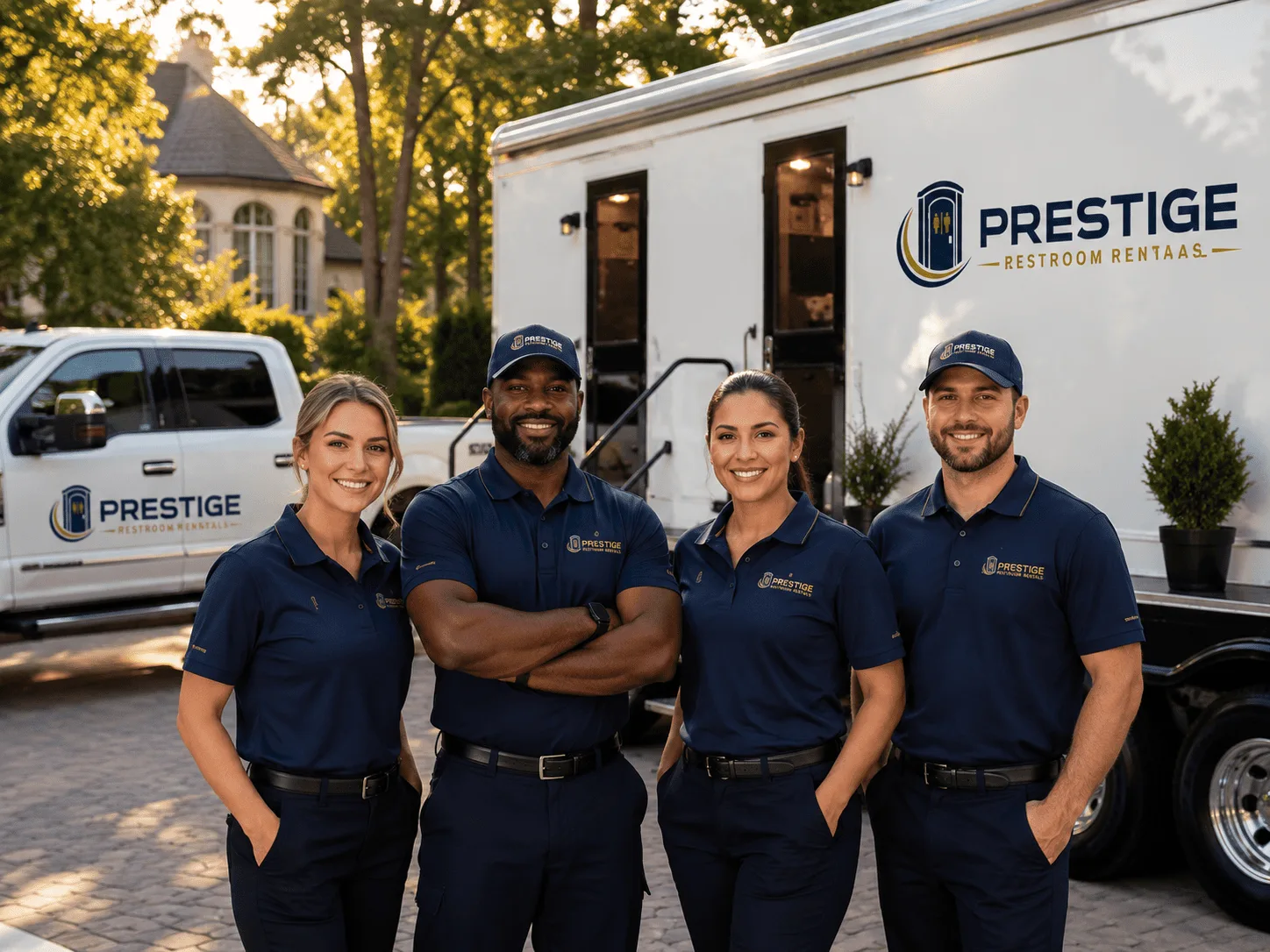 Trusted Luxury Portable Restrooms company in Sweeden, KY